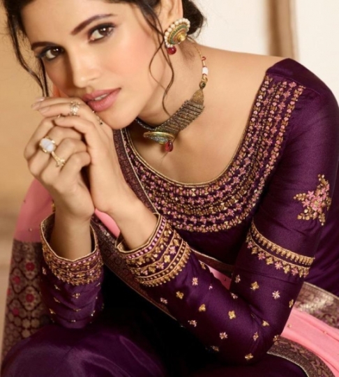 ZUBEDA SUVARNA DRESS MATERIAL LATEST  (2)