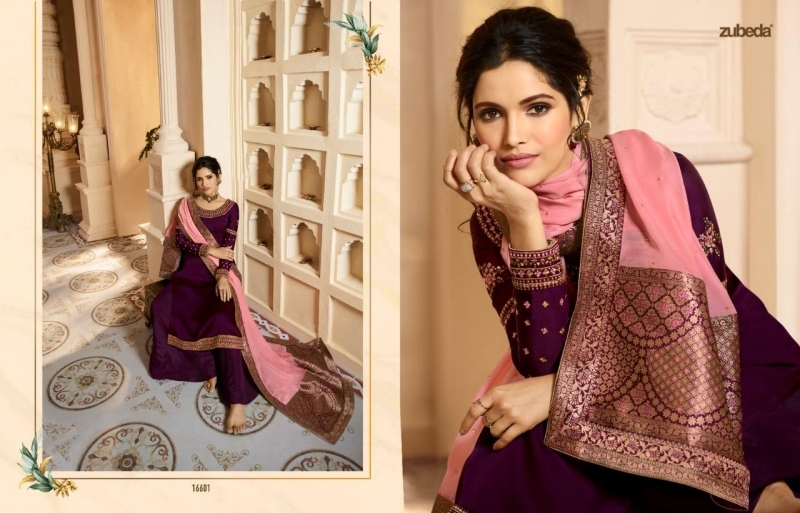 ZUBEDA SUVARNA DRESS MATERIAL LATEST  (4)