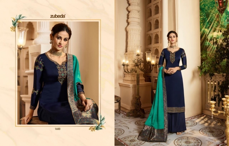 ZUBEDA SUVARNA DRESS MATERIAL LATEST  (7)