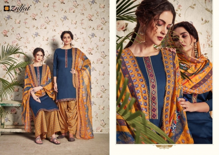 ZULFAT DESIGNER SUITS MOHINI VOL.2  (10)