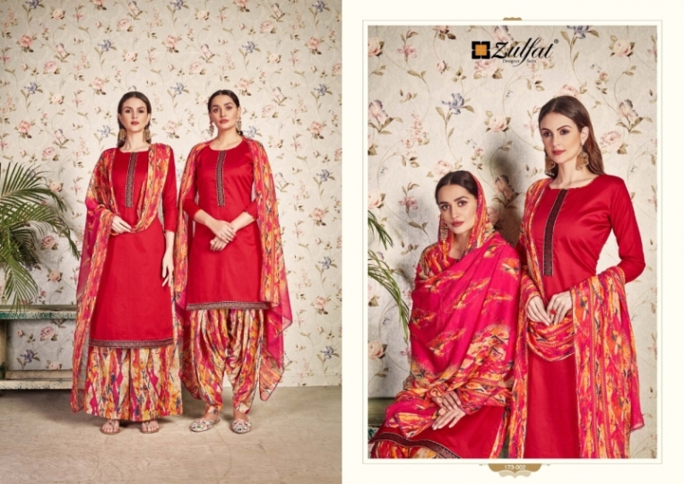 ZULFAT DESIGNER SUITS MOHINI VOL.2  (3)