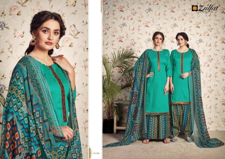 ZULFAT DESIGNER SUITS MOHINI VOL.2  (4)