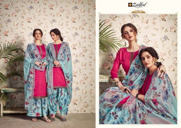 ZULFAT DESIGNER SUITS MOHINI VOL.2  (9)