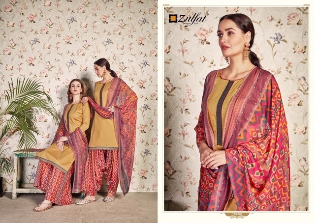 ZULFAT MOHINI VOL 2 JAM COTTON EMBROIDERY  (10)