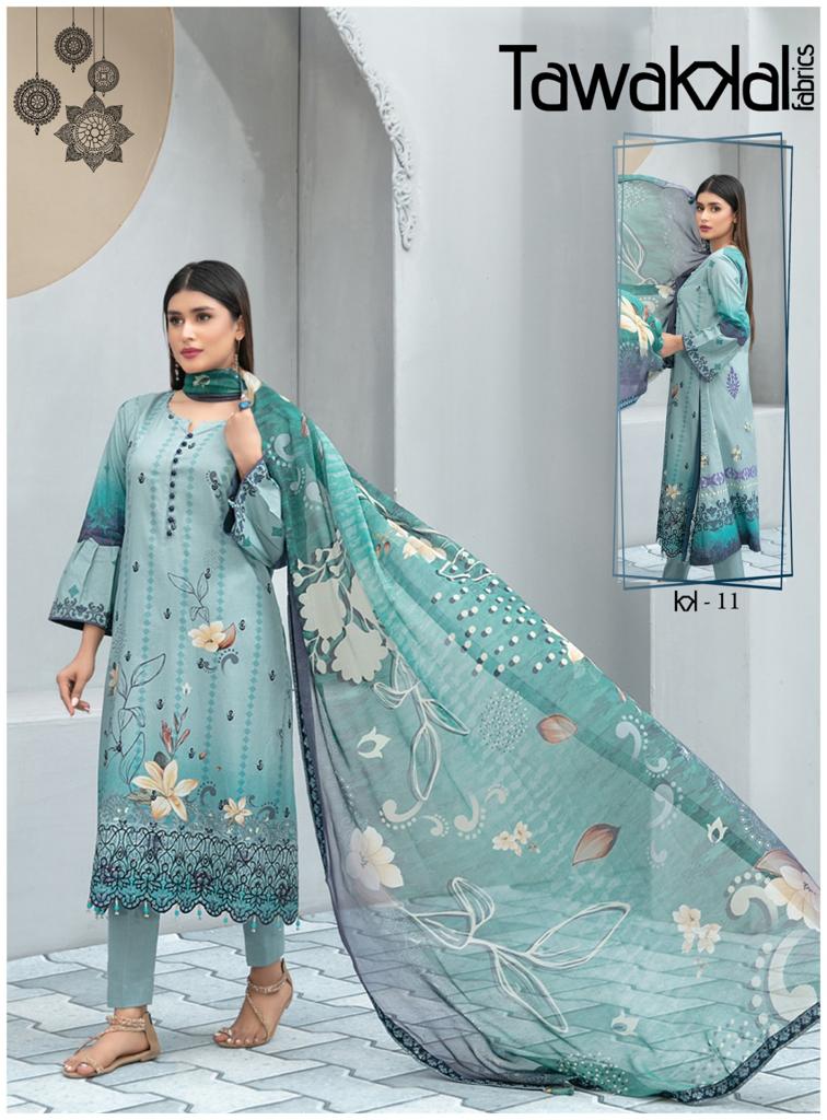 Tawakkal Mehroz Luxury Heavy Cotton Collection Vol 3 Karachi Dress Catalog  Exporter